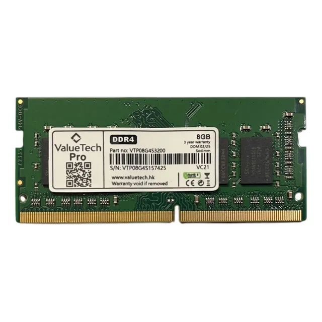 Memoria Ram Ddr4 8gb 3200 Mhz Sodimm Laptop