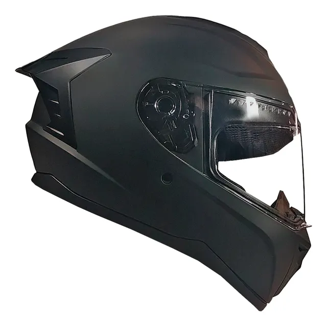 Casco Integral Ghb M-72 Negro Matte