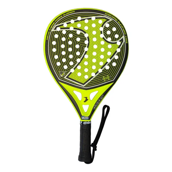 Paleta Padel Dabber Rober 16 Rugosa Eva Soft Grafito 38mm