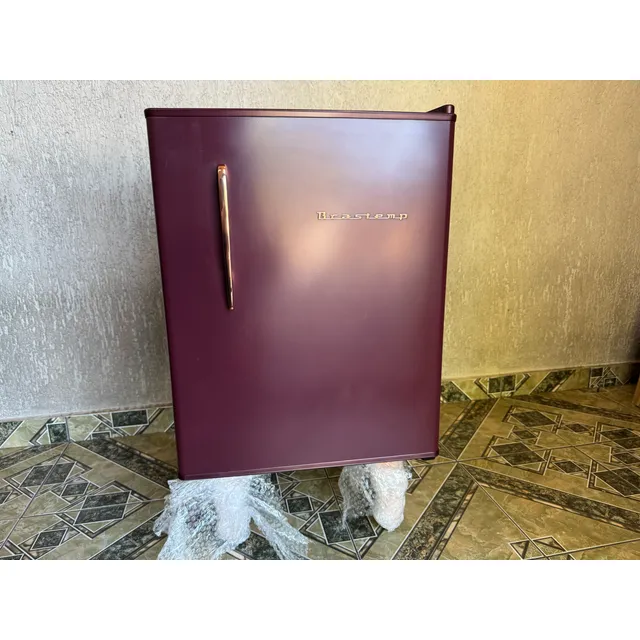 Frigobar Brastemp Retrô 76 Litros Marsala Wine Bra08hg 127v Marsala