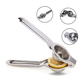 Espremedor Chef Gourmet De Limão Aço Inox Maciço Super Forte Espremedor Chef Gourmet De Limão Aço Inox Maciço Super Forte