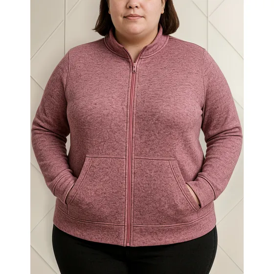 Campera Mujer De Lanilla Talles Grandes Especiales