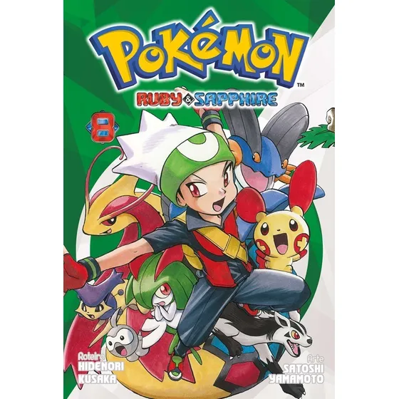 Pokemon Ruby And Sapphire - 08, de Kusaka, Hidenori. Editorial Panini Brasil LTDA, capa mole em português, 2020