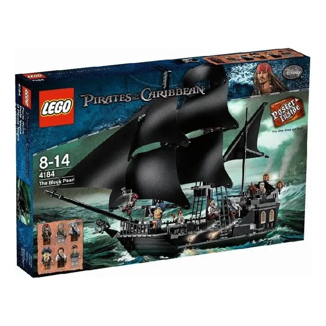 Lego 4184 The Black Pearl Pirates Of The Caribbean Piratas