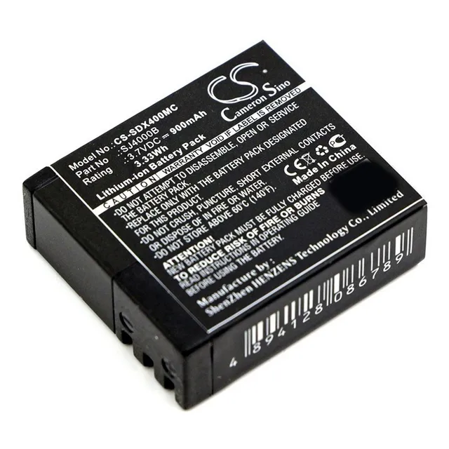 Bat Para Sjcam Sj4000 Dx 288813 Sports Cam W8 W7 M10 Sj5000