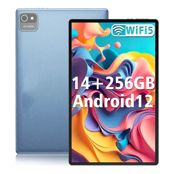 Tablet Hd Android13 14+256gb Ram Con Teclado Pen Funda