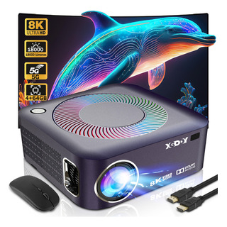 Proyector Android Xgody 8k 5gwifi 4+64gb Ram Fullhd 18000 Lm Proyector Android Xgody 8k 5gwifi 4+64gb Ram Fullhd 18000 Lm