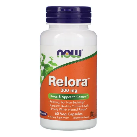 Supplement Now Foods Relora 300 Mg 60 Cápsulas Vegetarianas