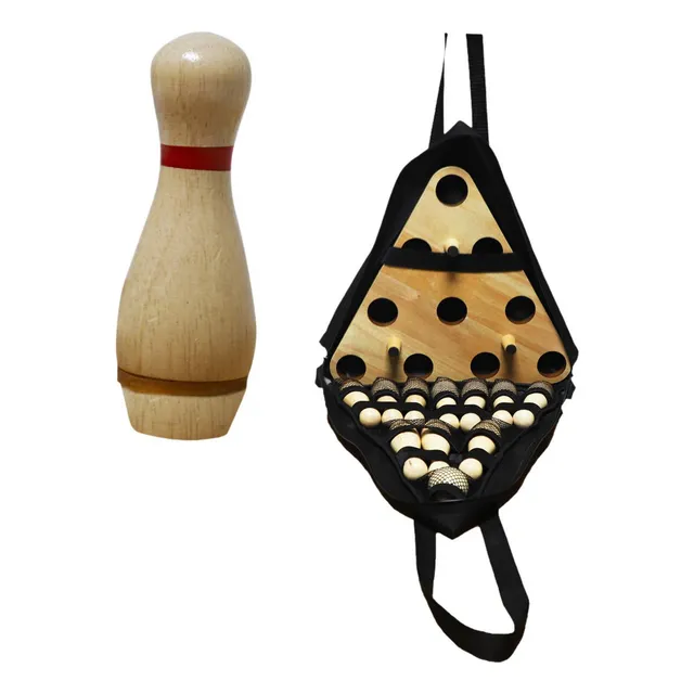 Hwa Juego De Bolos De Mesa De Tejo,