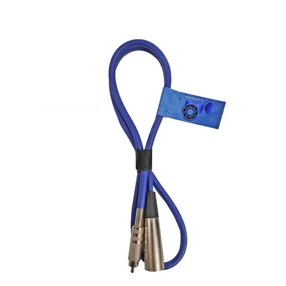 Cable Adaptador Canon Xlr Macho - Plug Rca 1 M C-073
