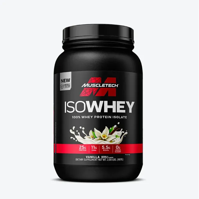 Muscletech Proteína Isolate Iso Whey Polvo 2lbs Chocolate