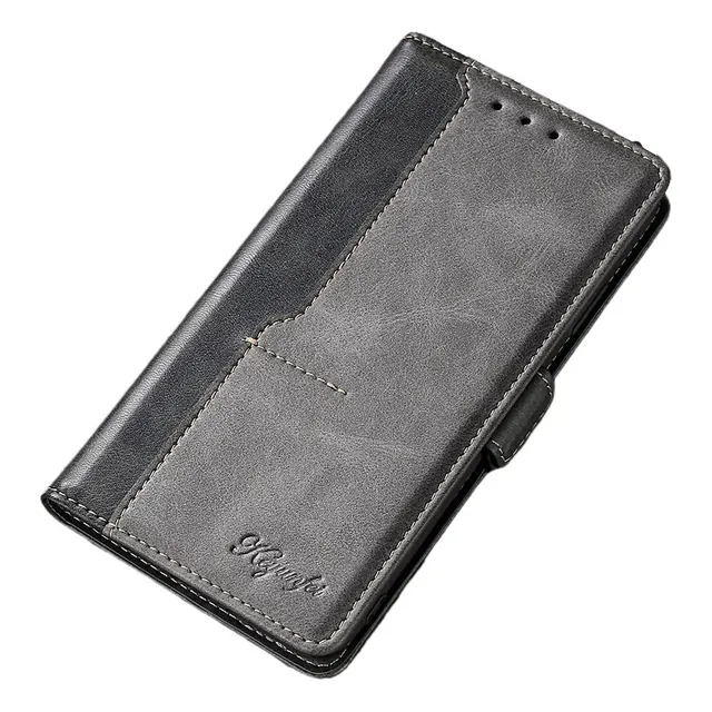 Funda De Piel Flip Case Para Xiaomi  Poco X3 Nfc