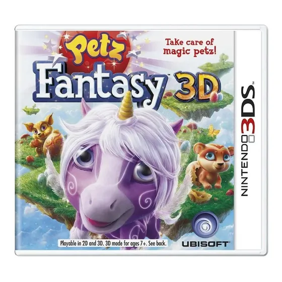 Jogo Petz Fantasy 3d Para Nintendo 3ds Midia Fisica Ubisoft