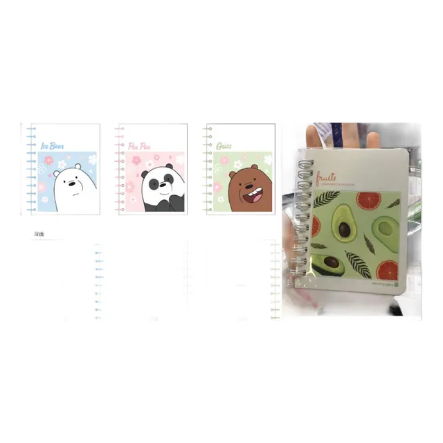 We Bare Bear Block De Nota