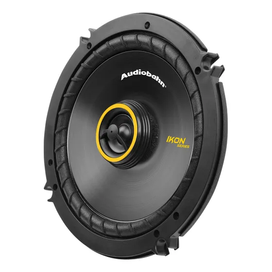 Audiobahn Juego De Bocinas De 6.5 2 Vias Ikon Series Ads650 Color Negro