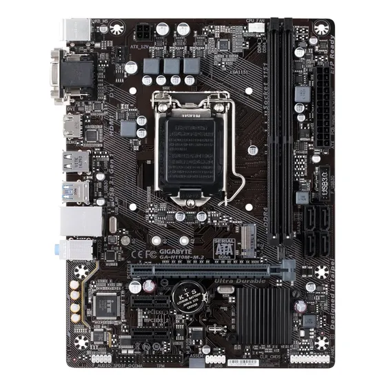 Placa Mãe Gigabyte 1151 H110 6a/7a Geração 64gb Ddr4 M2 Nvme