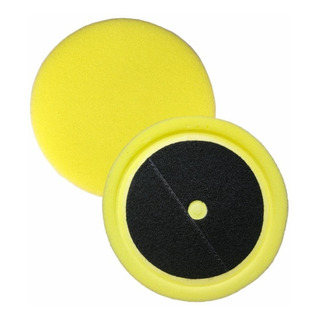 Esponja Amarilla Lisa Para Pulir De 8 Con Velcro Esponja Amarilla Lisa Para Pulir De 8 Con Velcro