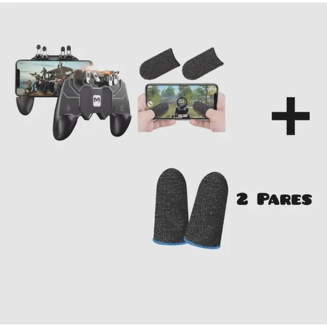 Control Gamepad Android Ak66 Pubg Call Of Duty + Dedales
