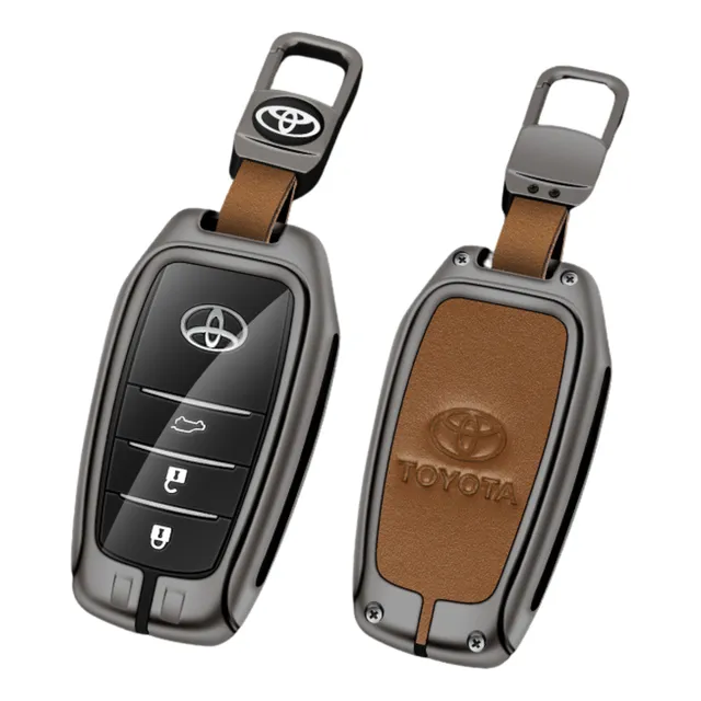 Capa De Chave Metal Toyota Hilux Sw4 Rav4 Srx Presença