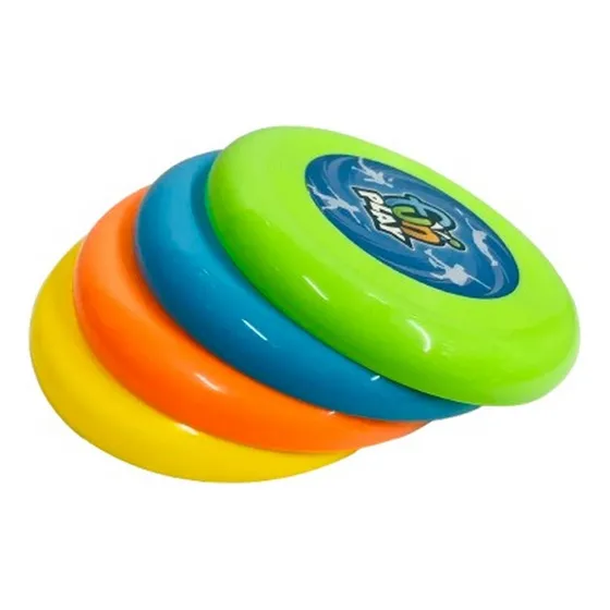 Disco Volador Fun Play Frisbee Pack X 4 New Ar1 55305 Ellobo