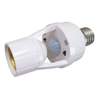 Socket Con Sensore De Movimiento 360° Y Luminosidad E27 Socket Con Sensore De Movimiento 360° Y Luminosidad E27