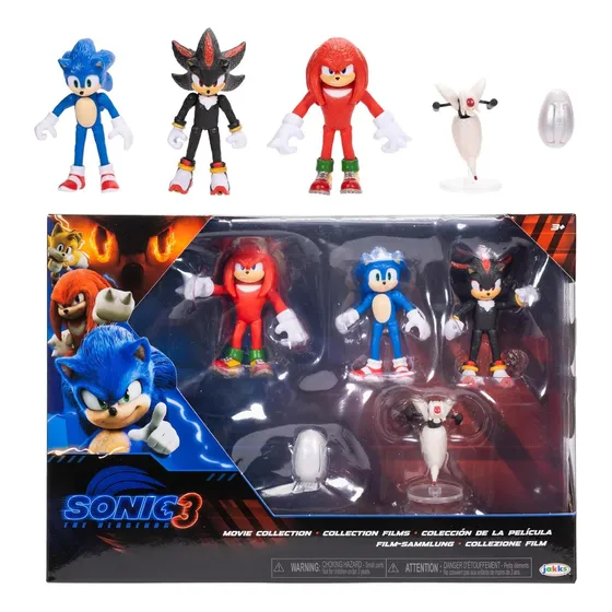 Super Sonic The Hedgehog Knuckles Tails Jakks Muñecos Figura