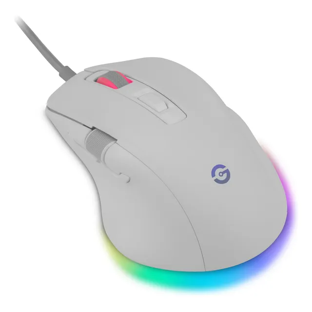 Mouse Gamer Getttech Ggm-rgbtr-01 Recargable Wifi Bt Usb C