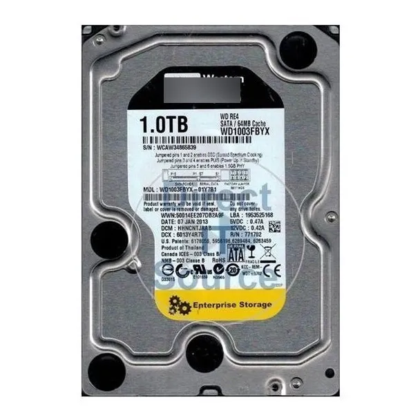 Hard Drive Western Digital Wd1003fbyx-01y7b1 Disco Duro