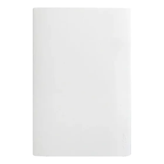 Tapa Llave De Luz Ciega Kalop Línea Civil Color Blanco