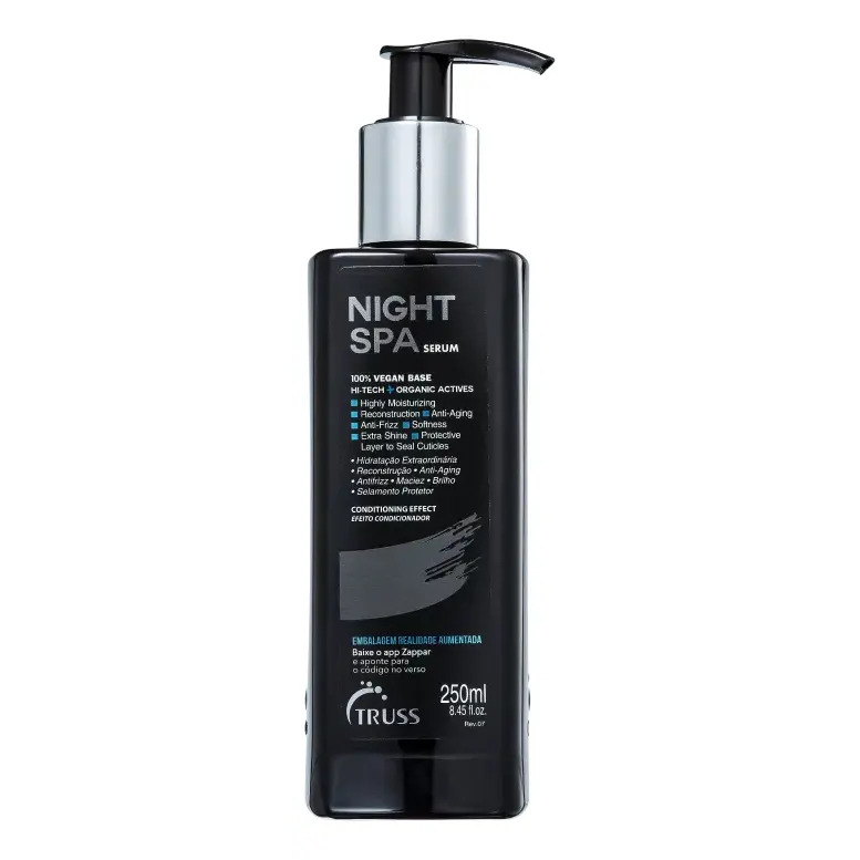Night Spa Sérum Capilar De Tratamento Noturno Truss 250ml Night Spa Sérum Capilar De Tratamento Noturno Truss 250ml