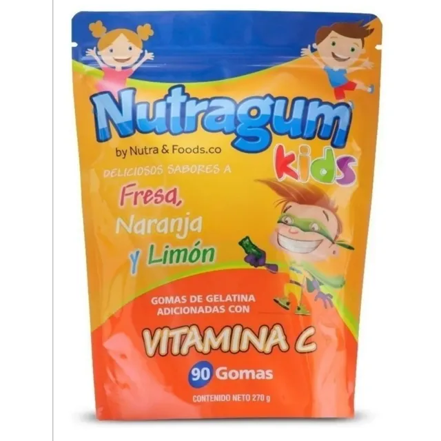 Nutragum Vitamina C Para Niños - Unidad a $162