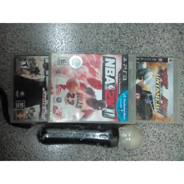 3 Juego Y Control Move De Ps3