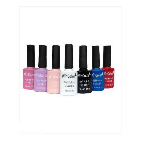 Esmalte Gel Uv Pintura De Uñas Semi-permanente, Base Y Top 