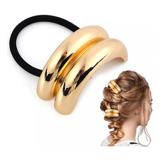 Lazos De Pelo De Metal Para Mujer, Lazos Dorados Lazos De Pelo De Metal Para Mujer, Lazos Dorados