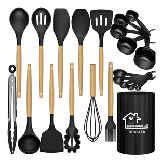 Utensilios Cocina Silicona Espatulas Set22+cucharas Medidora Utensilios Cocina Silicona Espatulas Set22+cucharas Medidora