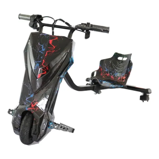 Triciclo Electrico Con Luces Y Bluetooth Para Adultos 360°