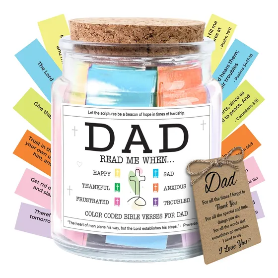 Regalos Para El Día Del Padre Tarro Decorativo Inspirador