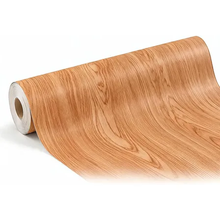 Papel De Parede Madeira Adesivo Ripado 10 Metros Lavável 3d Madeira Carvalho