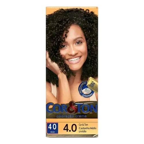 Coloração Instantly Collor 4.0 Castanho Médio - Alpha Line