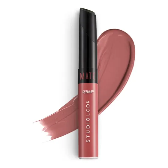 Labial Liquido Mate Color Rose Nude Studio Look Cyzone