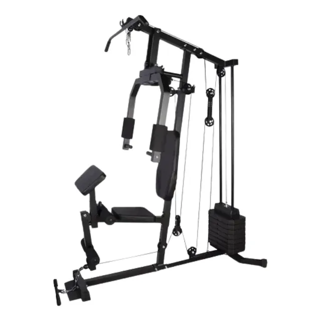 Máquina Multifuerza 45 Kilos Multifunción Gym Ejercicio Pesa