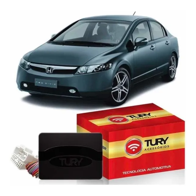 Módulo Subida De Vidro Plug & Play Honda New Civic 2009 2010