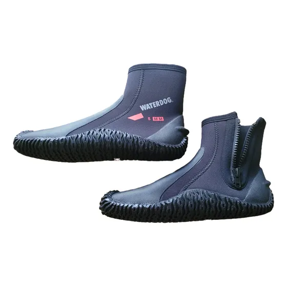 Botas Zapatillas De Neoprene 5mm Pesca Surf Sup Waterdog