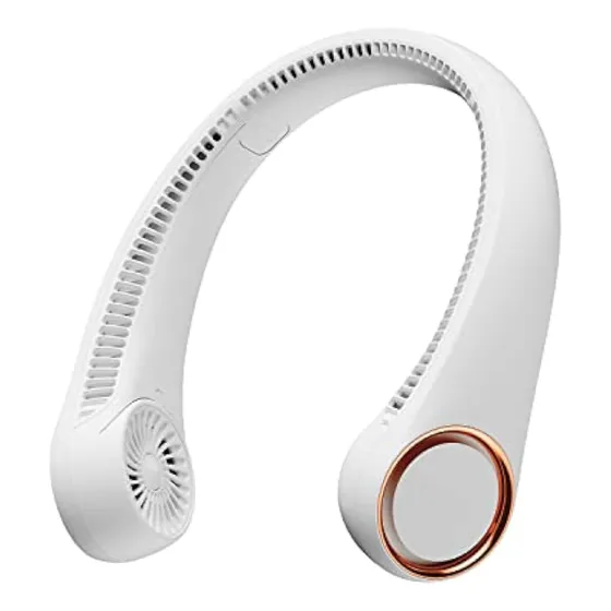Gaiatop Ventilador De Cuello Portátil, Recargable,