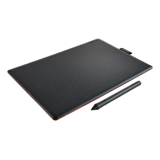 Mesa Digitalizadora One By Wacom Média Preta/vermelha Ctl672