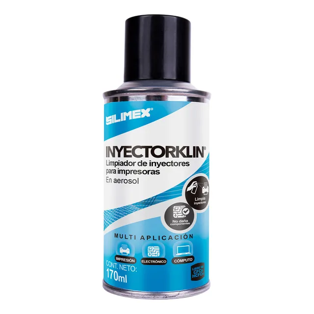 Limpiador De Inyectores Para Impresoras En Aerosol 170ml