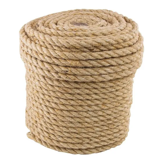 Cuerda Yute Torcido  De 10 Mm X 100 Metros