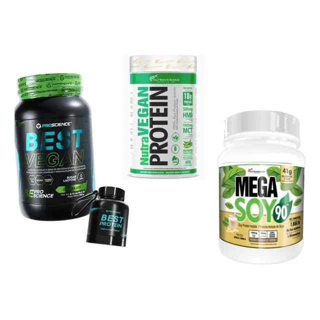 Mega Soy + Best Vegan + Nutra