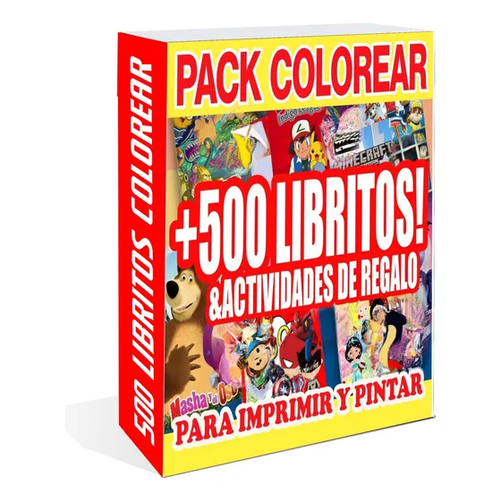 Libritos Para Colorear Imprimibles Pintar Infantiles Mandala