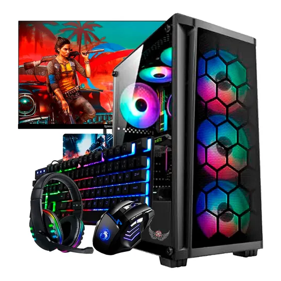Computador Pc Cpu Game Core I5 16gb Ram Ssd Wifi Windows